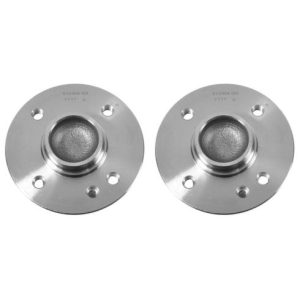 Suzuki Aerio Esteem Rear Driver & Passenger Side 2 Piece Wheel Bearing & Hub Assembly Set TRQ BHA53583
