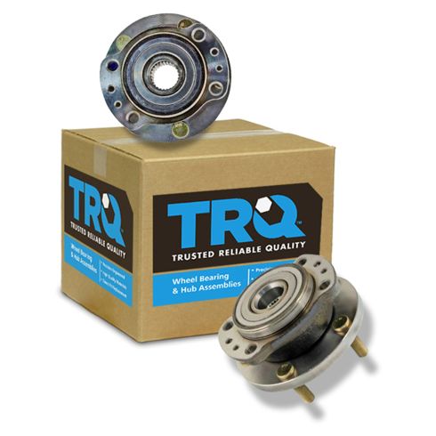 1997-04 Dodge Chrysler Rear Driver & Passenger Side 2 Piece Wheel Bearing & Hub Assembly Set TRQ BHA53620
