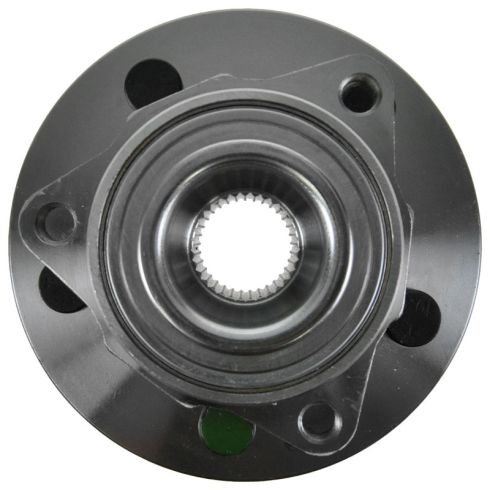 Dodge Dakota Mitsubishi Raider Front Driver & Passenger Side 2 Piece Wheel Bearing & Hub Assembly Set TRQ BHA53642