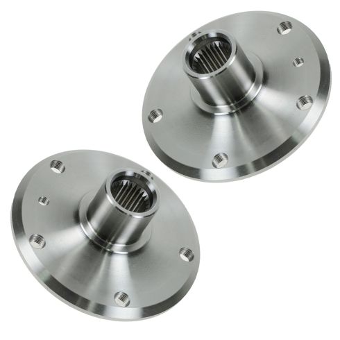 BMW Rear Driver & Passenger Side 2 Piece Wheel Hub Set TRQ BHA52996