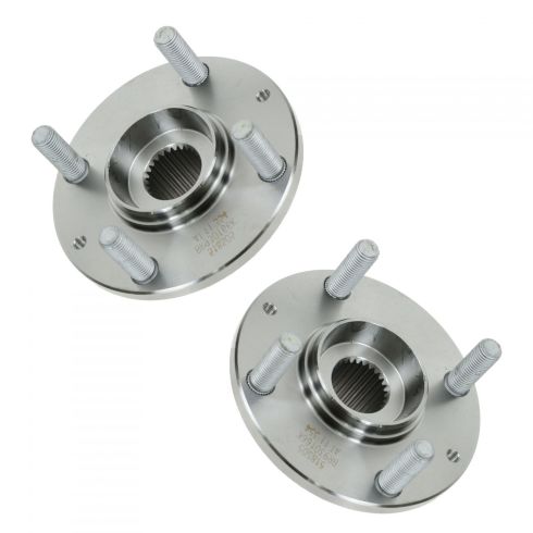 Honda Accord Front Driver & Passenger Side 2 Piece Wheel Bearing & Hub Kit TRQ BHA53225