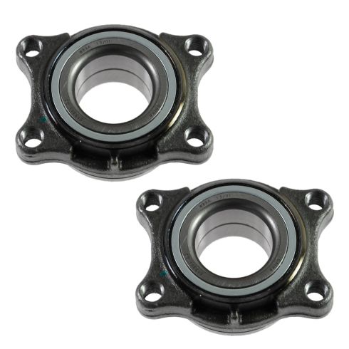 2004-06 Infiniti G35 X Front Driver & Passenger Side 2 Piece Wheel Hub Bearing Module Set TRQ BHA52886