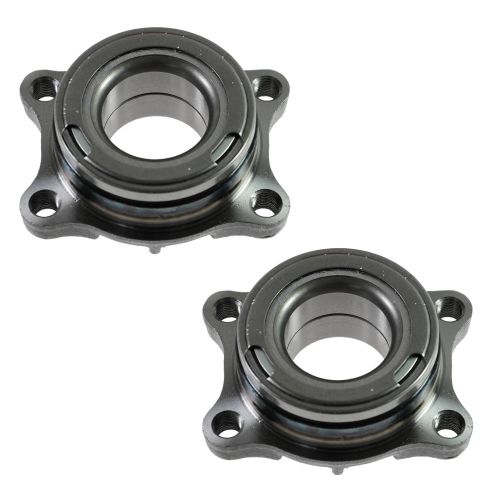 2004-06 Infiniti G35 X Front Driver & Passenger Side 2 Piece Wheel Hub Bearing Module Set TRQ BHA52886