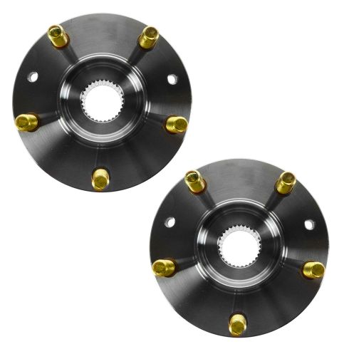 2007-15 Mazda CX-9 Front Driver & Passenger Side 2 Piece Wheel Hub Set TRQ BHA53014