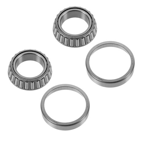 Honda Acura Isuzu Front Driver & Passenger Side 2 Piece Wheel Bearing Set TRQ BHA54524