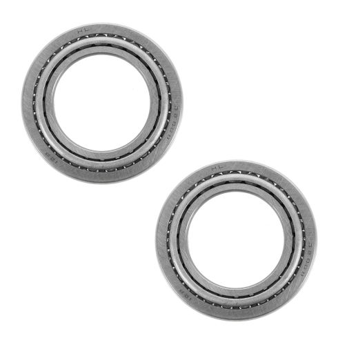 Honda Acura Isuzu Front Driver & Passenger Side 2 Piece Wheel Bearing Set TRQ BHA54524