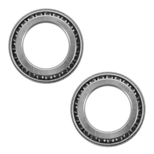 Honda Acura Isuzu Front Driver & Passenger Side 2 Piece Wheel Bearing Set TRQ BHA54524