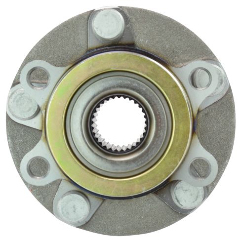 Nissan Rogue Rogue Select Sentra Front Driver & Passenger Side 2 Piece Wheel Bearing & Hub Assembly Set TRQ BHA53762