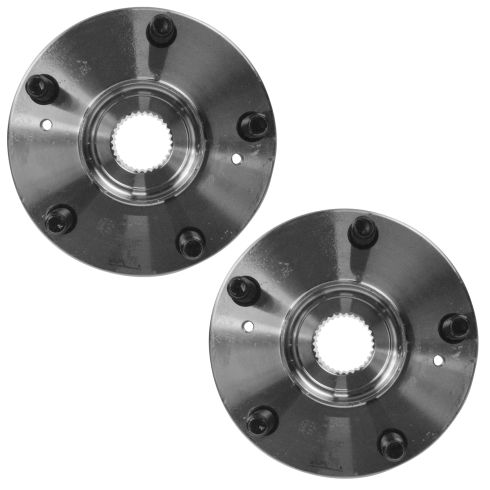 Honda Acura Front 4 Piece Wheel Bearing & Hub Kit TRQ BHA53244