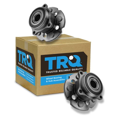 Honda Pilot Acura MDX ZDX Rear Driver & Passenger Side 2 Piece Wheel Bearing & Hub Assembly Set TRQ BHA50054