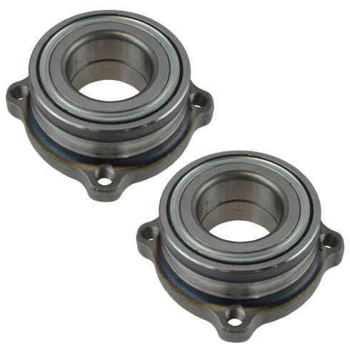 BMW X5 X6 Rear Driver & Passenger Side 2 Piece Wheel Hub Bearing Module Set TRQ BHA52889