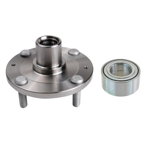 Hyundai Elantra Front 4 Piece Wheel Bearing & Hub Kit TRQ BHA53260
