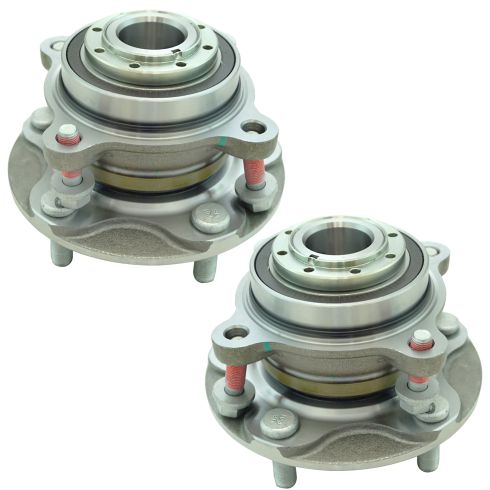 Toyota Sequoia Tundra Front Driver & Passenger Side 2 Piece Wheel Bearing & Hub Assembly Set Dorman OE Solutions 1ASHS01100