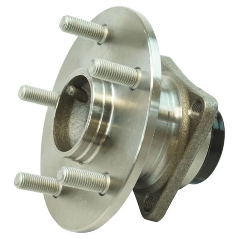 Toyota Matrix Pontiac Vibe Rear Driver & Passenger Side 2 Piece Wheel Bearing & Hub Assembly Set TRQ BHA53851