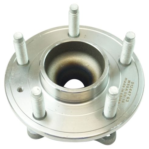 Chevrolet Volt Buick Verano Rear Driver & Passenger Side 2 Piece Wheel Bearing & Hub Assembly Set TRQ BHA53868