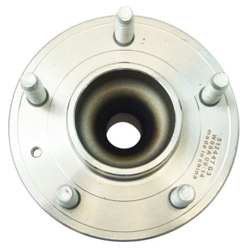 Chevrolet Volt Buick Verano Rear Driver & Passenger Side 2 Piece Wheel Bearing & Hub Assembly Set TRQ BHA53868