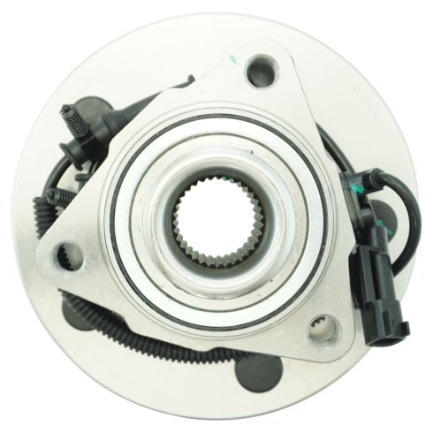 Ram 1500 1500 Classic Front Driver & Passenger Side 2 Piece Wheel Bearing & Hub Assembly Set TRQ BHA85802