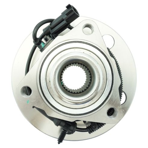 Ram 1500 1500 Classic Front Driver & Passenger Side 2 Piece Wheel Bearing & Hub Assembly Set TRQ BHA85802
