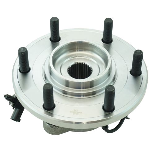 Nissan Armada Titan Front Driver & Passenger Side 2 Piece Wheel Bearing & Hub Assembly Set TRQ BHA85299