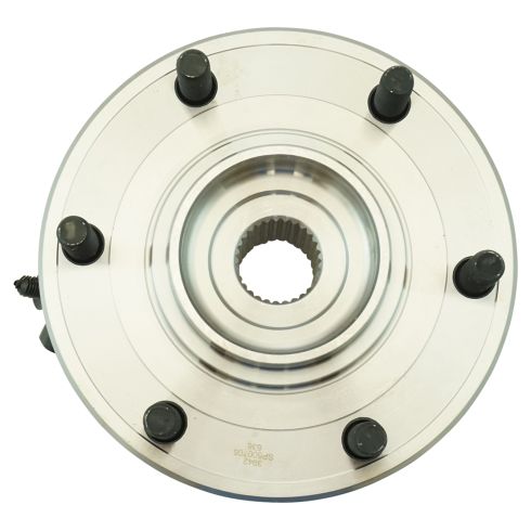 Nissan Armada Titan Front Driver & Passenger Side 2 Piece Wheel Bearing & Hub Assembly Set TRQ BHA85299