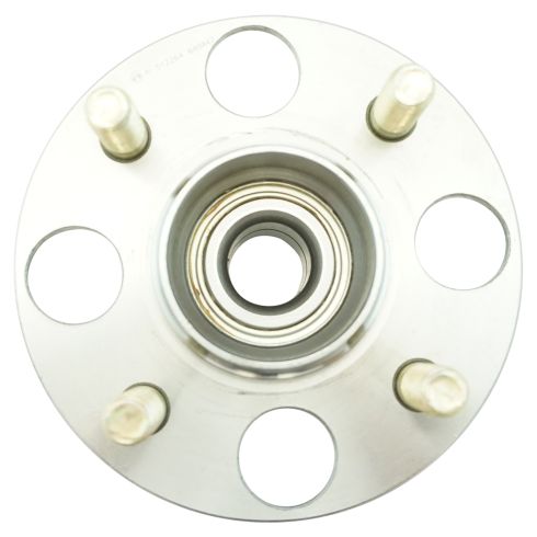 2000-06 Honda Insight Rear Driver & Passenger Side 2 Piece Wheel Bearing & Hub Assembly Set TRQ BHA65724