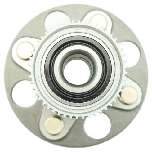 2000-06 Honda Insight Rear Driver & Passenger Side 2 Piece Wheel Bearing & Hub Assembly Set TRQ BHA65724