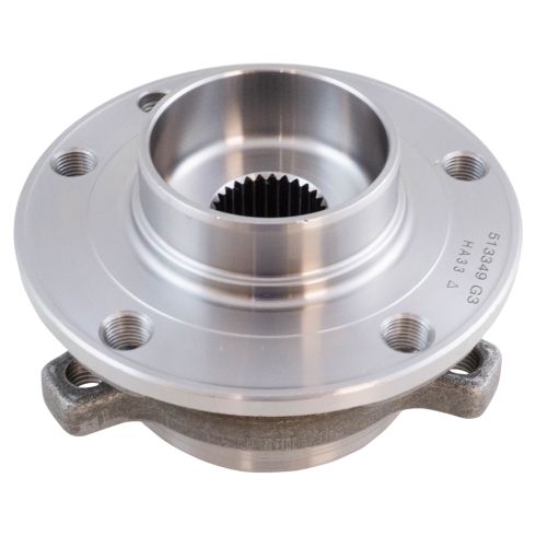 2014-23 Jeep Cherokee without Off Road Package Front Driver & Passenger Side 2 Piece Wheel Bearing & Hub Assembly Set TRQ BHA52037