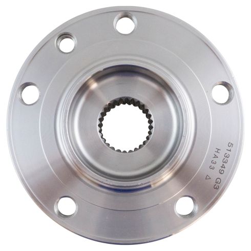 2014-23 Jeep Cherokee without Off Road Package Front Driver & Passenger Side 2 Piece Wheel Bearing & Hub Assembly Set TRQ BHA52037