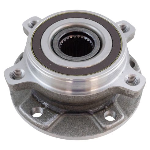 2014-23 Jeep Cherokee without Off Road Package Front Driver & Passenger Side 2 Piece Wheel Bearing & Hub Assembly Set TRQ BHA52037
