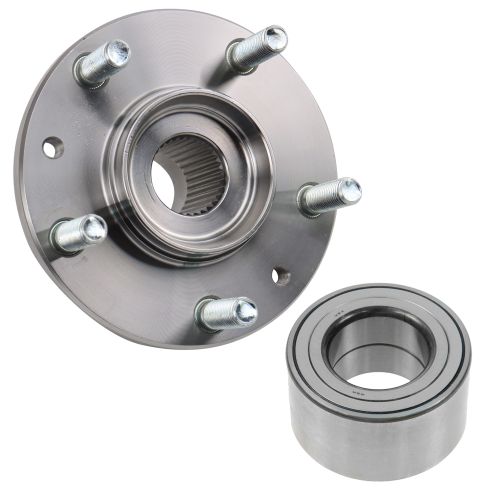 2007-15 Mazda CX-9 Front 2 Piece Wheel Bearing & Hub Kit DIY Solutions HUB01654