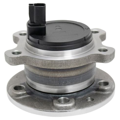 Volvo S60 S80 V70 XC70 Rear Driver & Passenger Side 2 Piece Wheel Bearing & Hub Assembly Set TRQ BHA51965