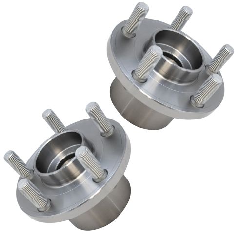 2008-15 Land Rover LR2 Front Driver & Passenger Side 2 Piece Wheel Bearing & Hub Assembly Set TRQ BHA51984