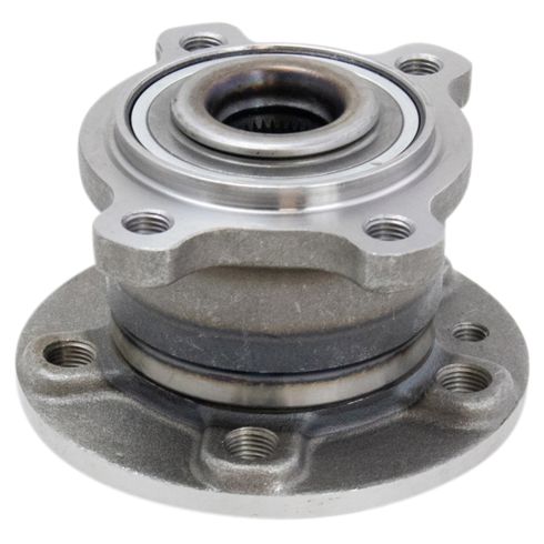 2010-17 Volvo XC60 All Wheel Drive Rear Driver & Passenger Side 2 Piece Wheel Bearing & Hub Assembly Set TRQ BHA52127
