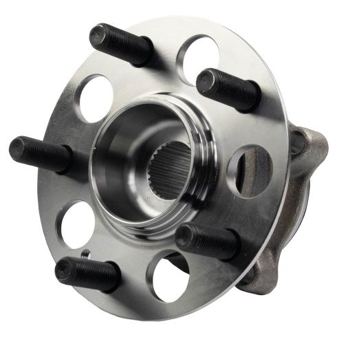 Honda Ridgeline Rear Driver & Passenger Side 2 Piece Wheel Bearing & Hub Assembly Set TRQ BHA65448
