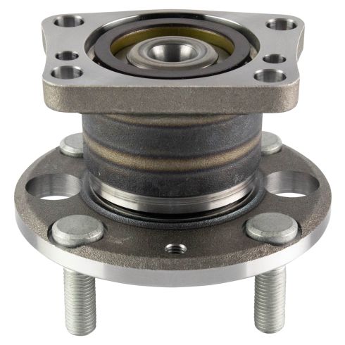 2011-14 Mazda 2 Rear Driver & Passenger Side 2 Piece Wheel Bearing & Hub Assembly Set TRQ BHA65533