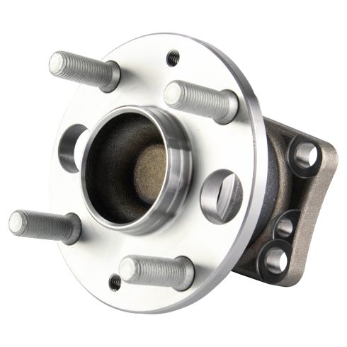 2011-14 Mazda 2 Rear Driver & Passenger Side 2 Piece Wheel Bearing & Hub Assembly Set TRQ BHA65533