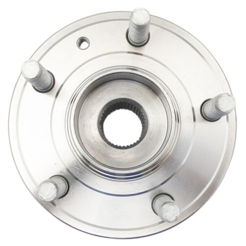Ford Front Driver & Passenger Side 2 Piece Wheel Bearing & Hub Assembly Set TRQ BHA65655