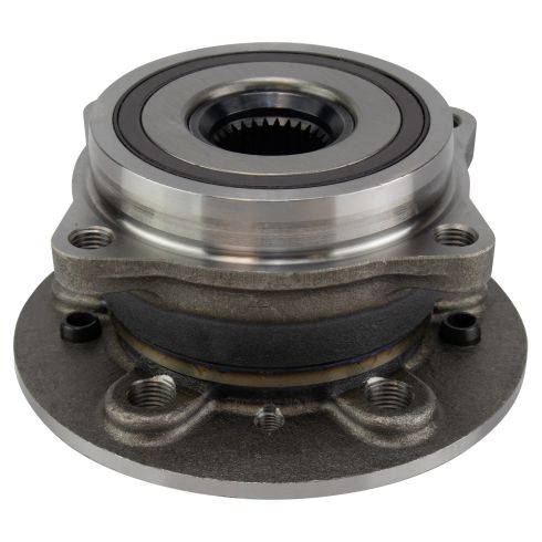 Mercedes Benz Front Driver & Passenger Side 2 Piece Wheel Bearing & Hub Assembly Set TRQ BHA65669