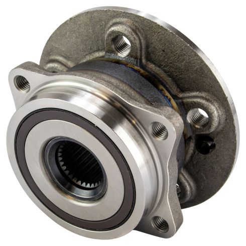 Mercedes Benz Front Driver & Passenger Side 2 Piece Wheel Bearing & Hub Assembly Set TRQ BHA65669