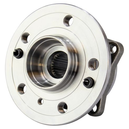 Mercedes Benz Front Driver & Passenger Side 2 Piece Wheel Bearing & Hub Assembly Set TRQ BHA65669