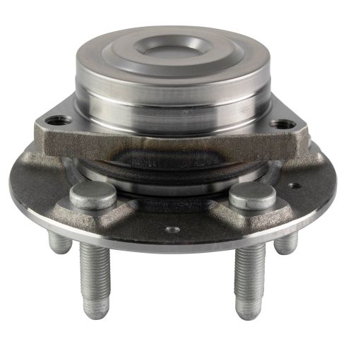 Chevrolet Buick Cadillac Driver & Passenger Side 2 Piece Wheel Bearing & Hub Assembly Set TRQ BHA65651