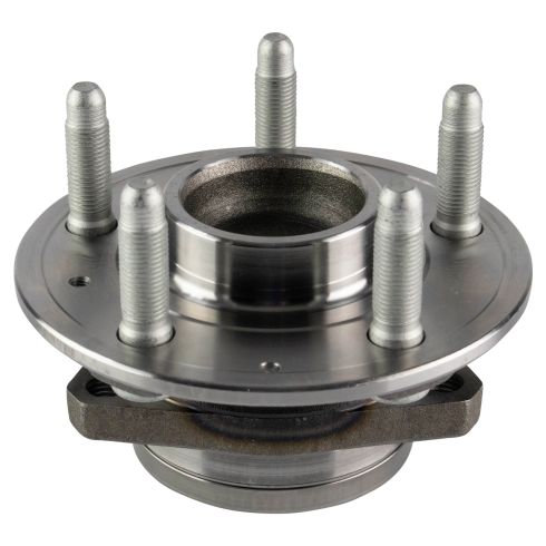Chevrolet Buick Cadillac Driver & Passenger Side 2 Piece Wheel Bearing & Hub Assembly Set TRQ BHA65651