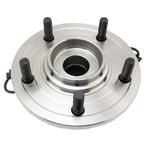 2007-08 Chrysler Pacifica All Wheel Drive Rear Driver & Passenger Side 2 Piece Wheel Bearing & Hub Assembly Set TRQ BHA71286