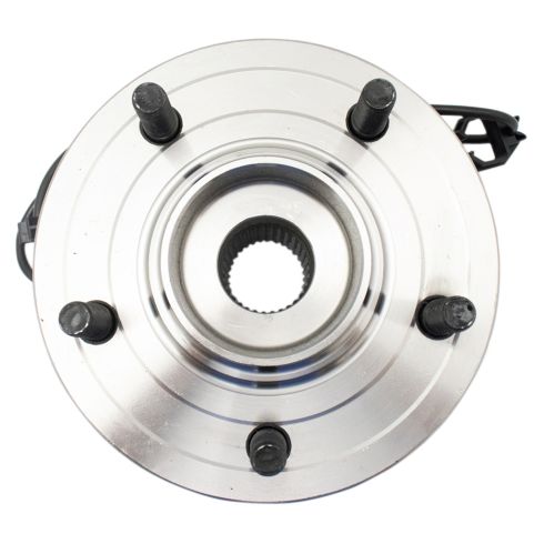 2007-08 Chrysler Pacifica All Wheel Drive Rear Driver & Passenger Side 2 Piece Wheel Bearing & Hub Assembly Set TRQ BHA71286