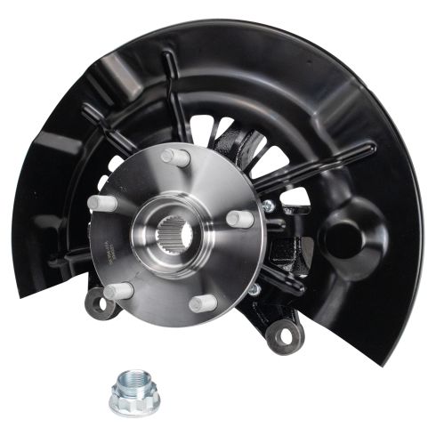 Toyota Camry Front Driver & Passenger Side 2 Piece Steering Knuckle Assembly Set TRQ BHA34204