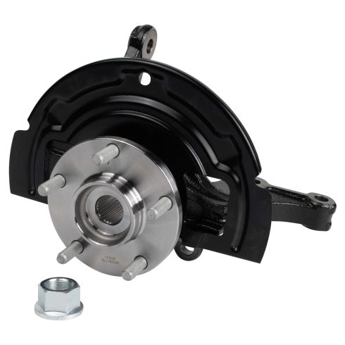 Nissan Altima Front Driver & Passenger Side 2 Piece Steering Knuckle Assembly Set TRQ BHA34207