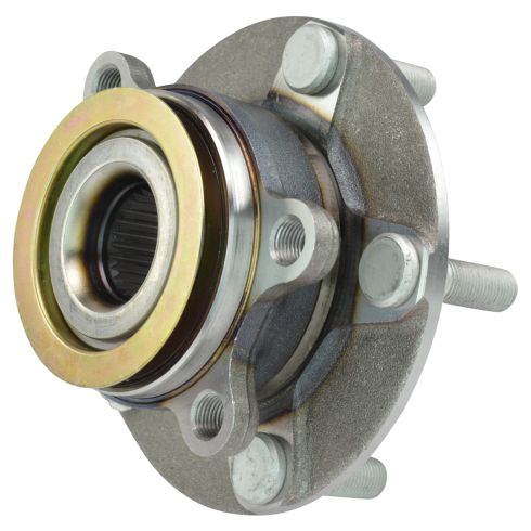 Nissan Rogue Rogue Select Front & Rear 4 Piece Wheel Bearing & Hub Assembly Set TRQ BHA34239