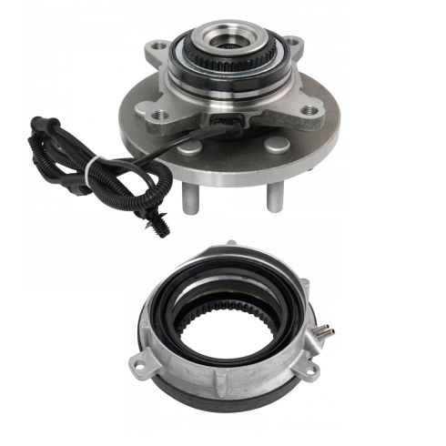 Ford F150 Front 2 Piece Wheel Bearing & Hub Assembly TRQ BHA34261