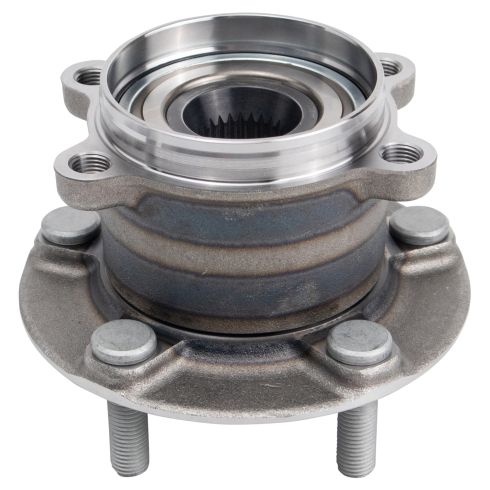 Mazda CX-9 Rear Driver & Passenger Side 2 Piece Wheel Bearing & Hub Assembly Set TRQ BHA30429