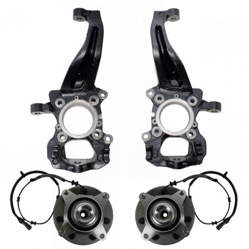 Ford F150 Front 4 Piece Steering Knuckle Kit TRQ BHA30475